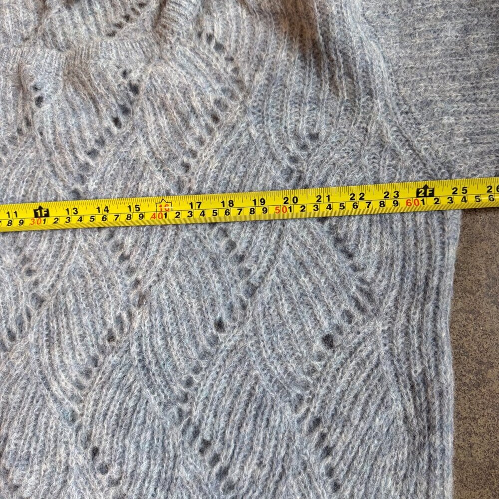 Lilla P Blue Knit Alpaca Blend Sweater - Picture 8 of 8